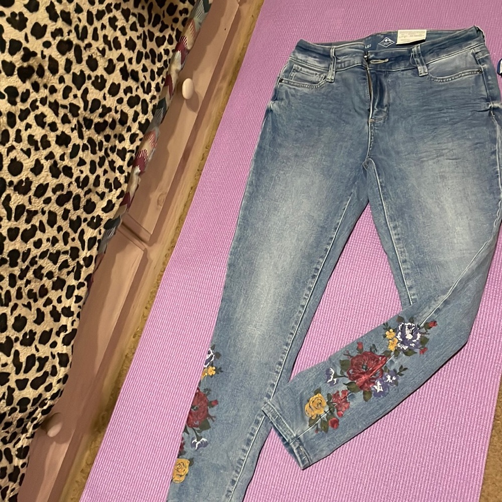 Skinny ankle Mud-Rise jeans Size 4